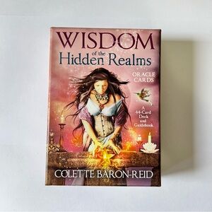 Oracle Deck Wisdom of the Hidden Realms Oracle Cards Colette Baron Reid New Age